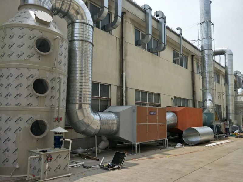 上海塑料厂废气处理